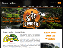 Tablet Screenshot of cooperhunting.com